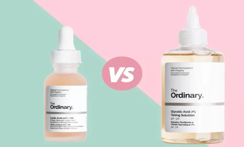 تفاوت لاکتیک اسید و گلیکولیک اسید