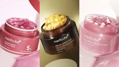 Medicube and Cozarex capsule vitamins